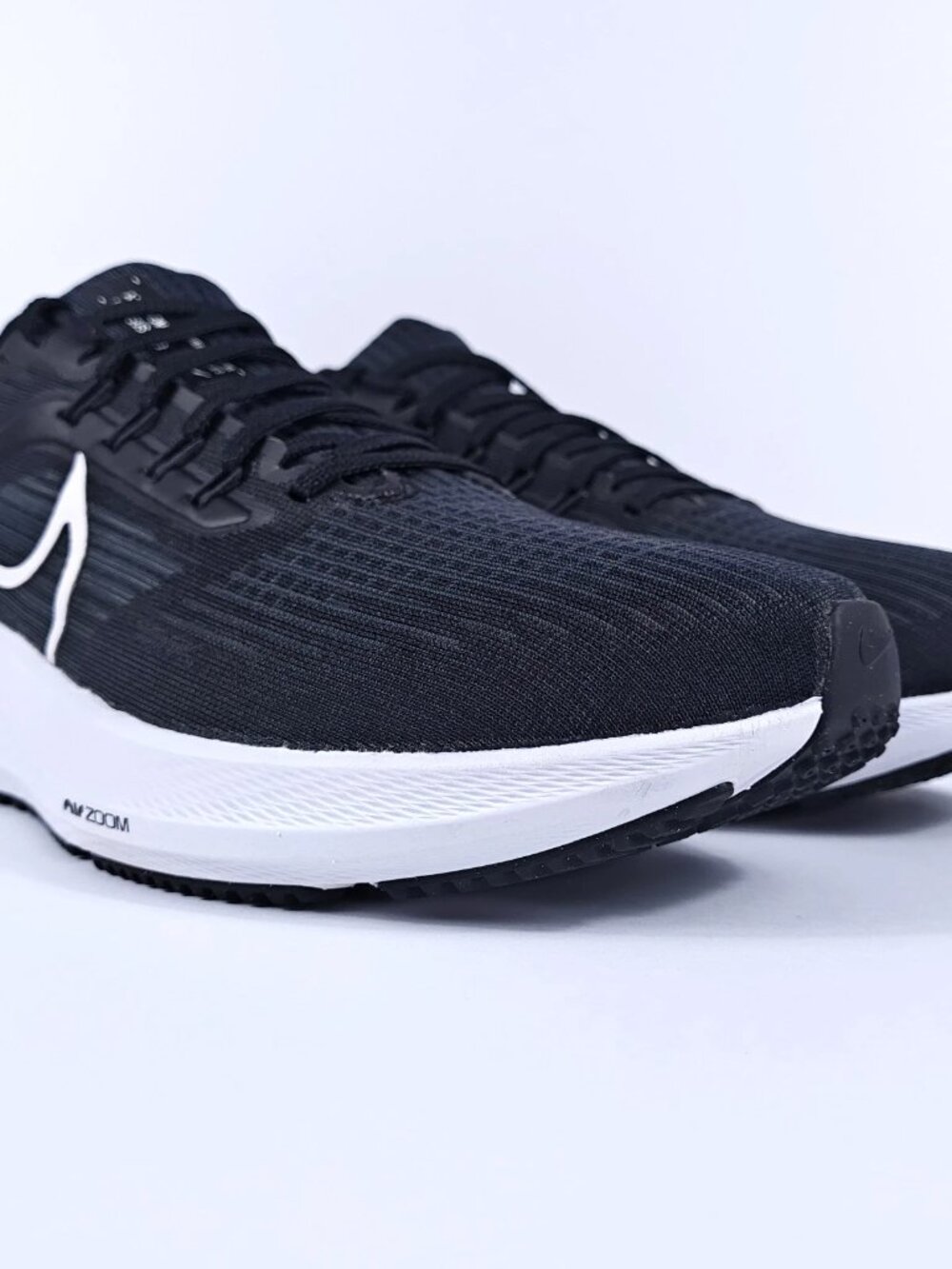Nike Pegasus 39 Womens 11.5 Neutral Cushion Road Running Shoes Black Air Zoom